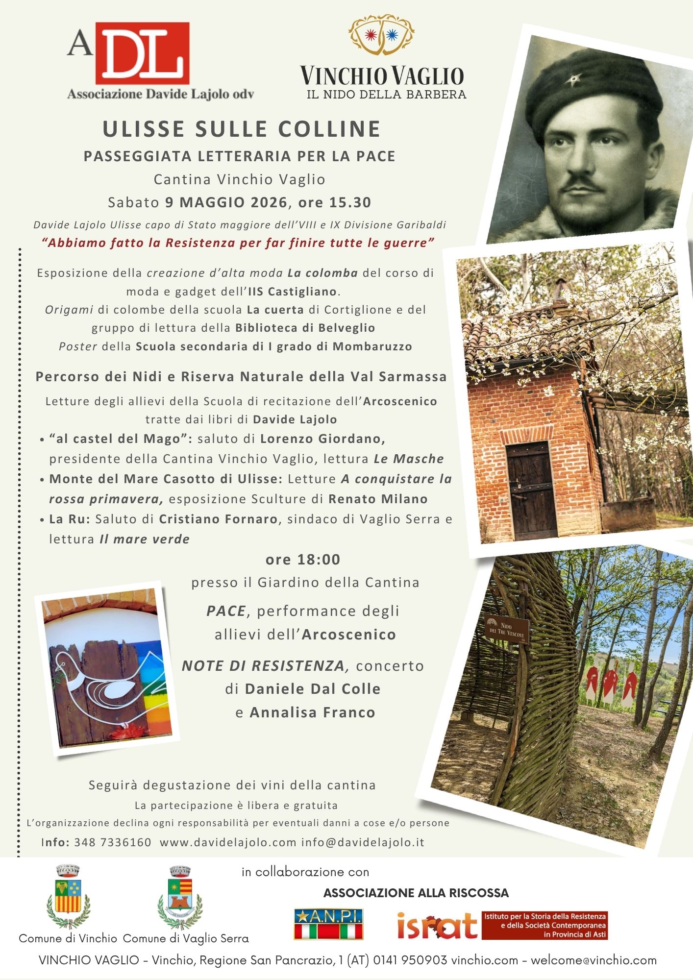 locandina 9 maggio Ulisse sulle colline jpg